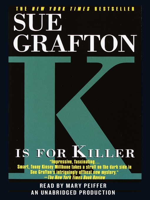 Title details for "K" is for Killer by Sue Grafton - Wait list